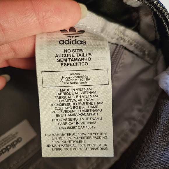 Adidas Black Waist Bag - Picture 6 of 6